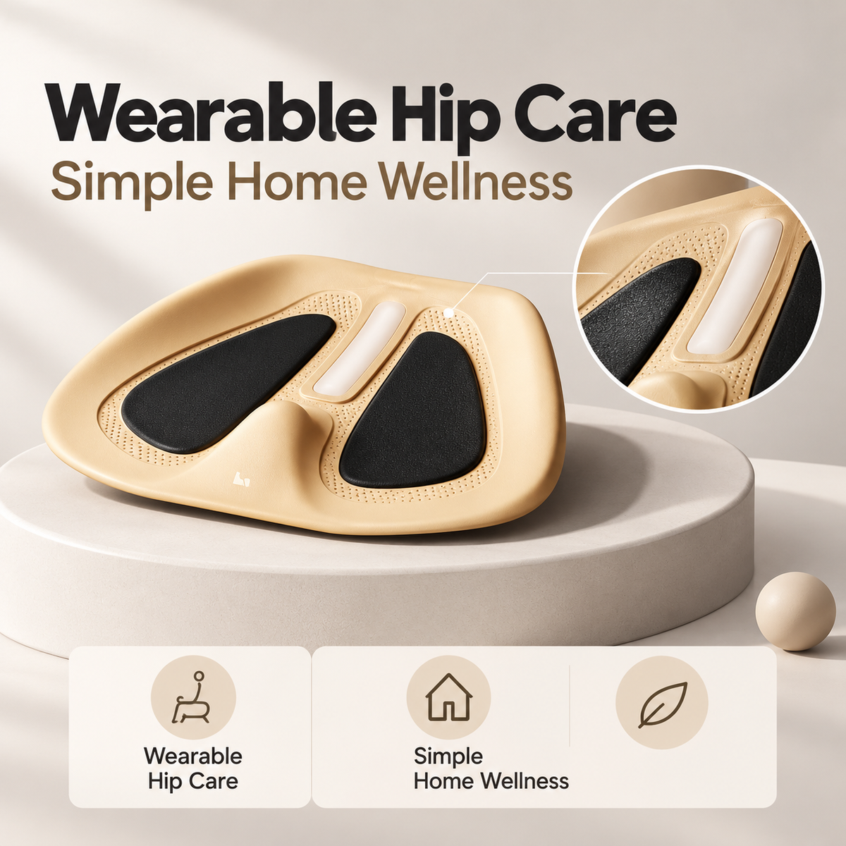 Hip and Buttock Massager - Model 1 - Image 2