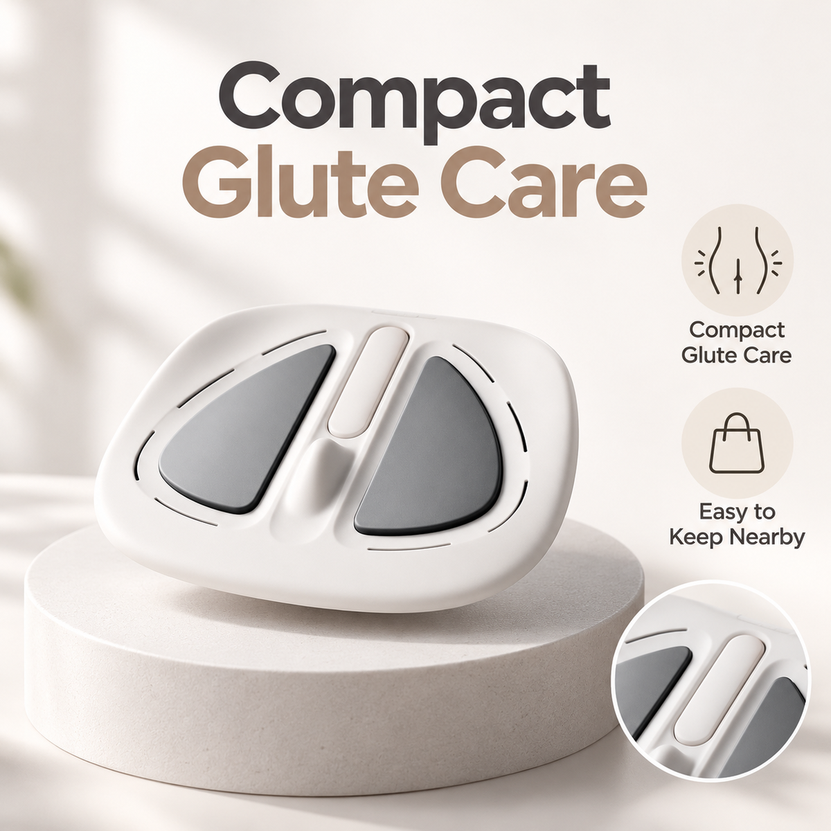 Compact Hip and Buttock Massager - Model 2 - Image 2