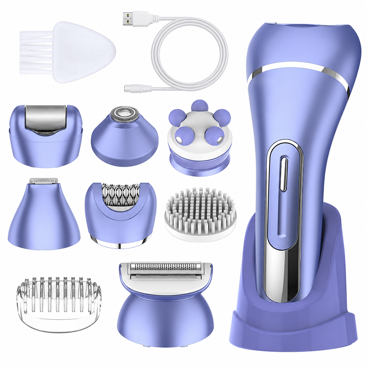 227 7-in-1 Personal Grooming Set with Base - Image 5