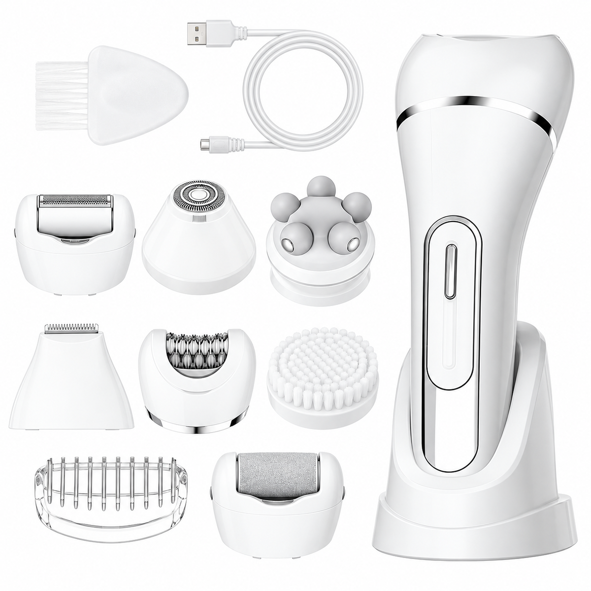 227 7-in-1 Personal Grooming Set with Base - Image 9