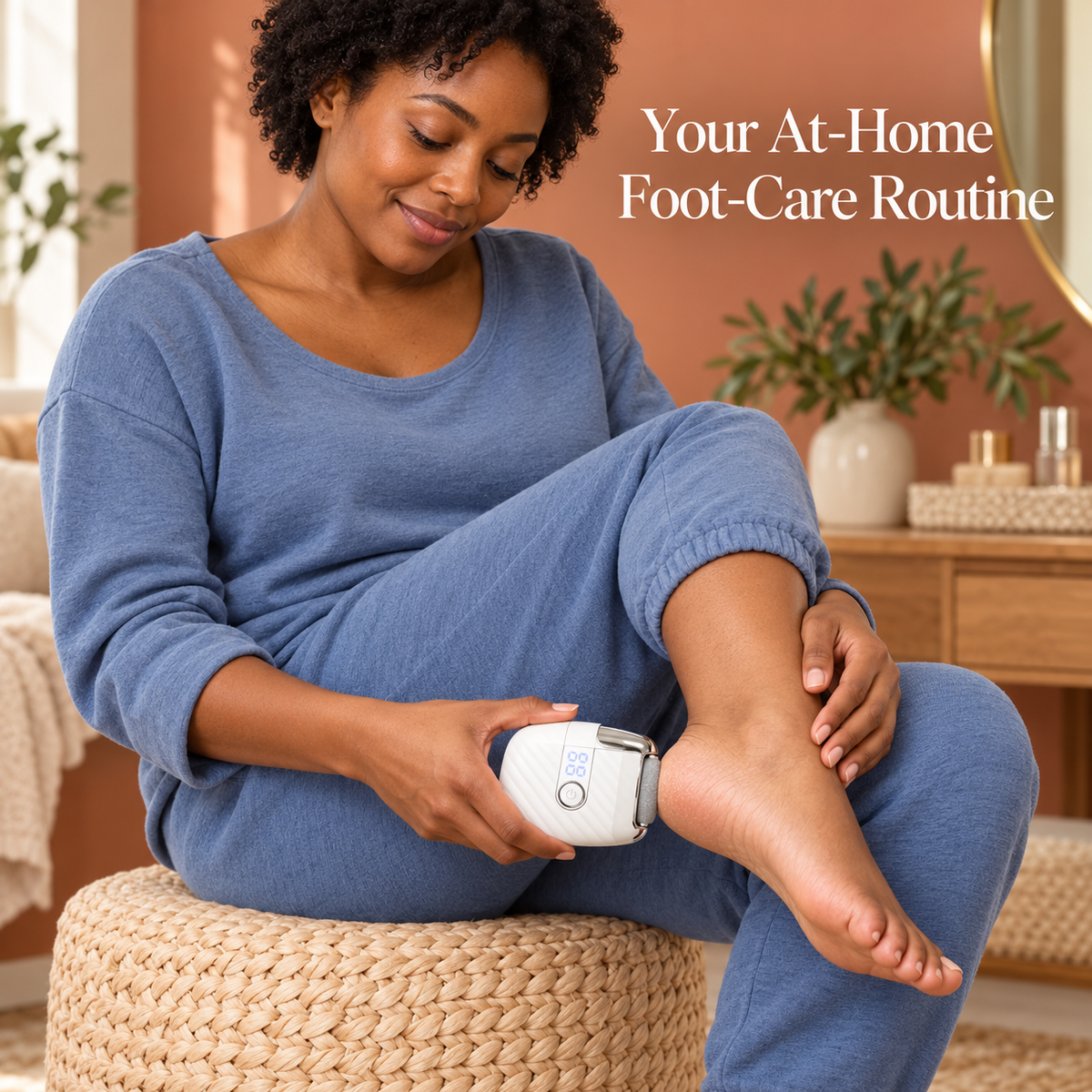 WS-688 Rechargeable Electric Foot File with LED Display - Image 11